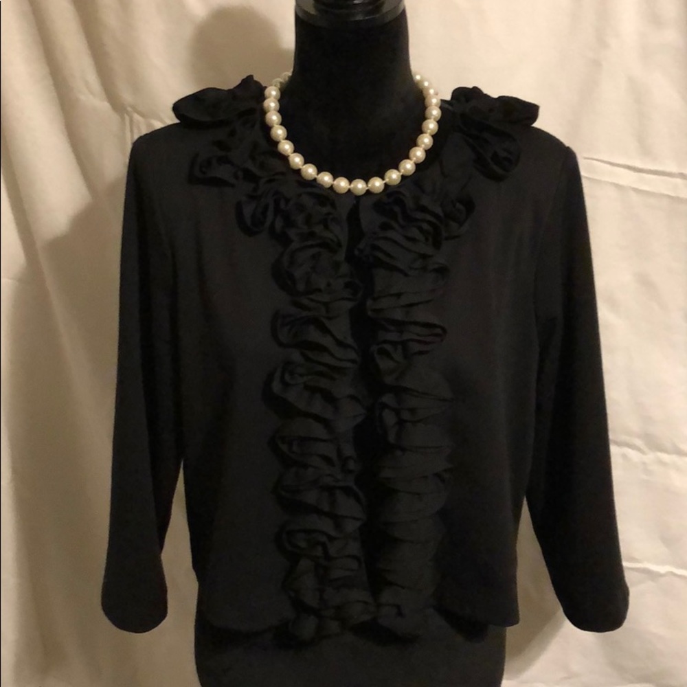 Ladies black dress jacket